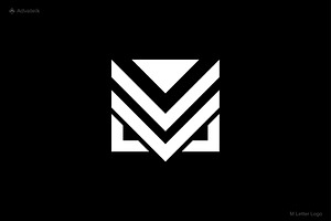 Letter M Logo Template, a Branding & Logo Template by Advateik ™
