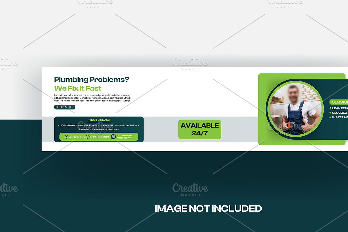 Home Roofing social media likedind, a Social Media Template by graphics city (Photo 2 of 2)