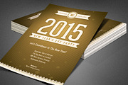 Retro New Year's Eve Party Flyer, a Flyer Template by loswl (Thumbnail 6 of 6)
