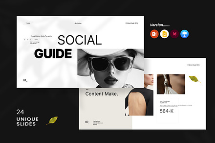 Social Media Guide PowerPoint Templa
