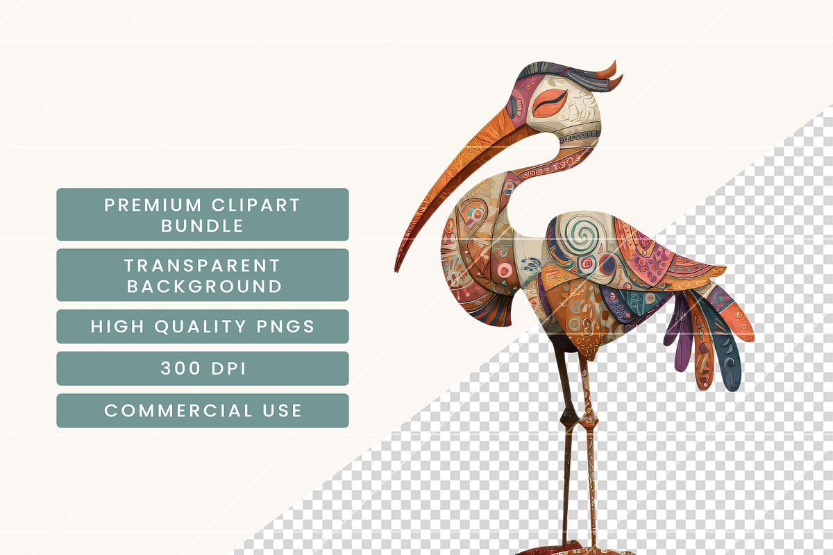 Whimsical African Safari Animals, an Animal Illustration by BusyDaydesign (Photo 7 of 9)
