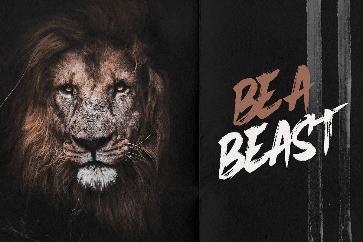 Rustix Brush font preview 4