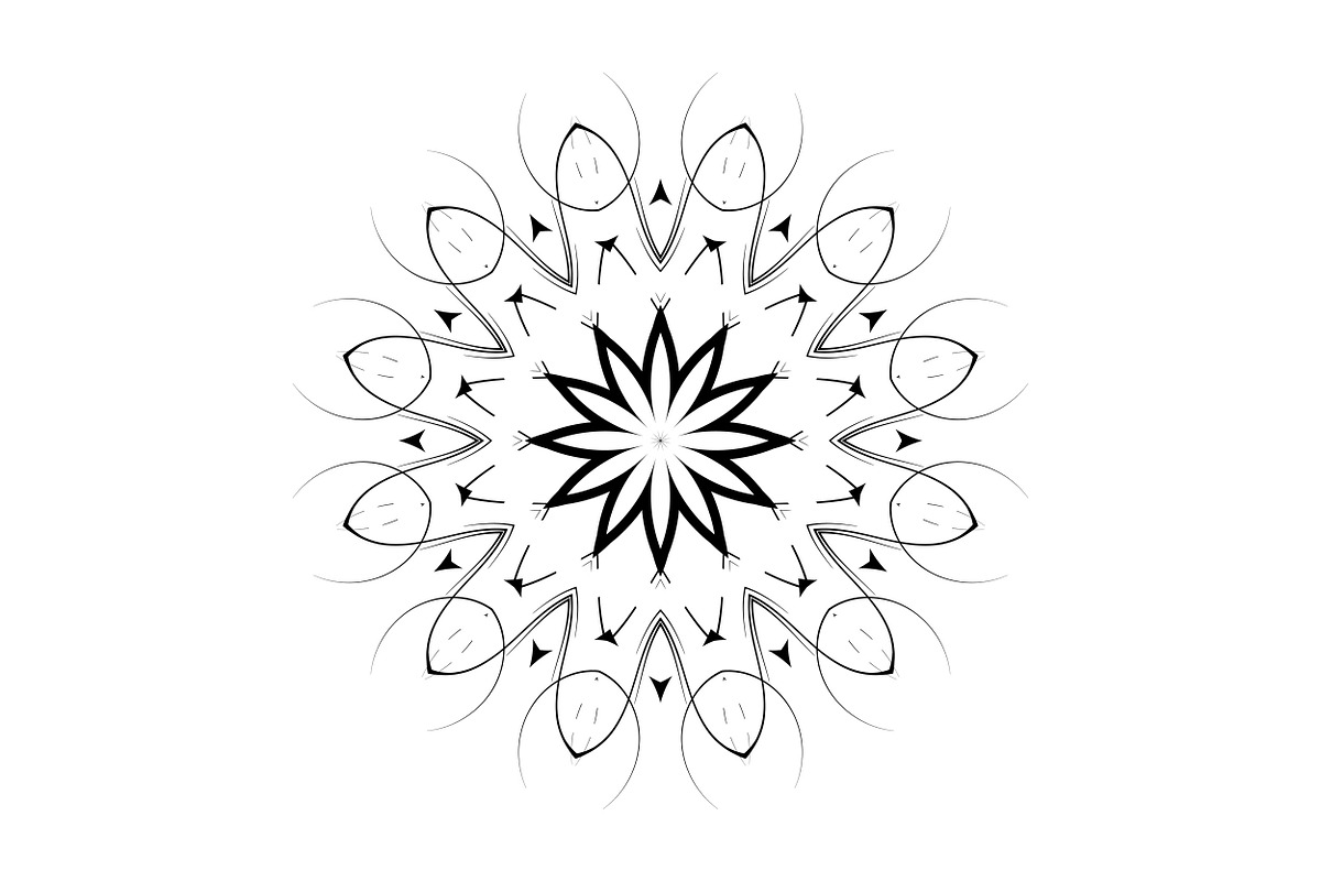 Premium Mandala Illustration Pack, a Decorative Illustration by NJ Himel (Photo 35 of 101)