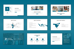 School - Powerpoint Template