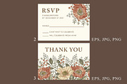 Wedding Butterflies Poppy Poppies, a Pattern Graphic by Vintage (Thumbnail 3 of 13)
