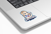 Cute Chibi Anime Gamer Girl Logo, a Branding & Logo Template by tkzgraphic (Thumbnail 2 of 2)