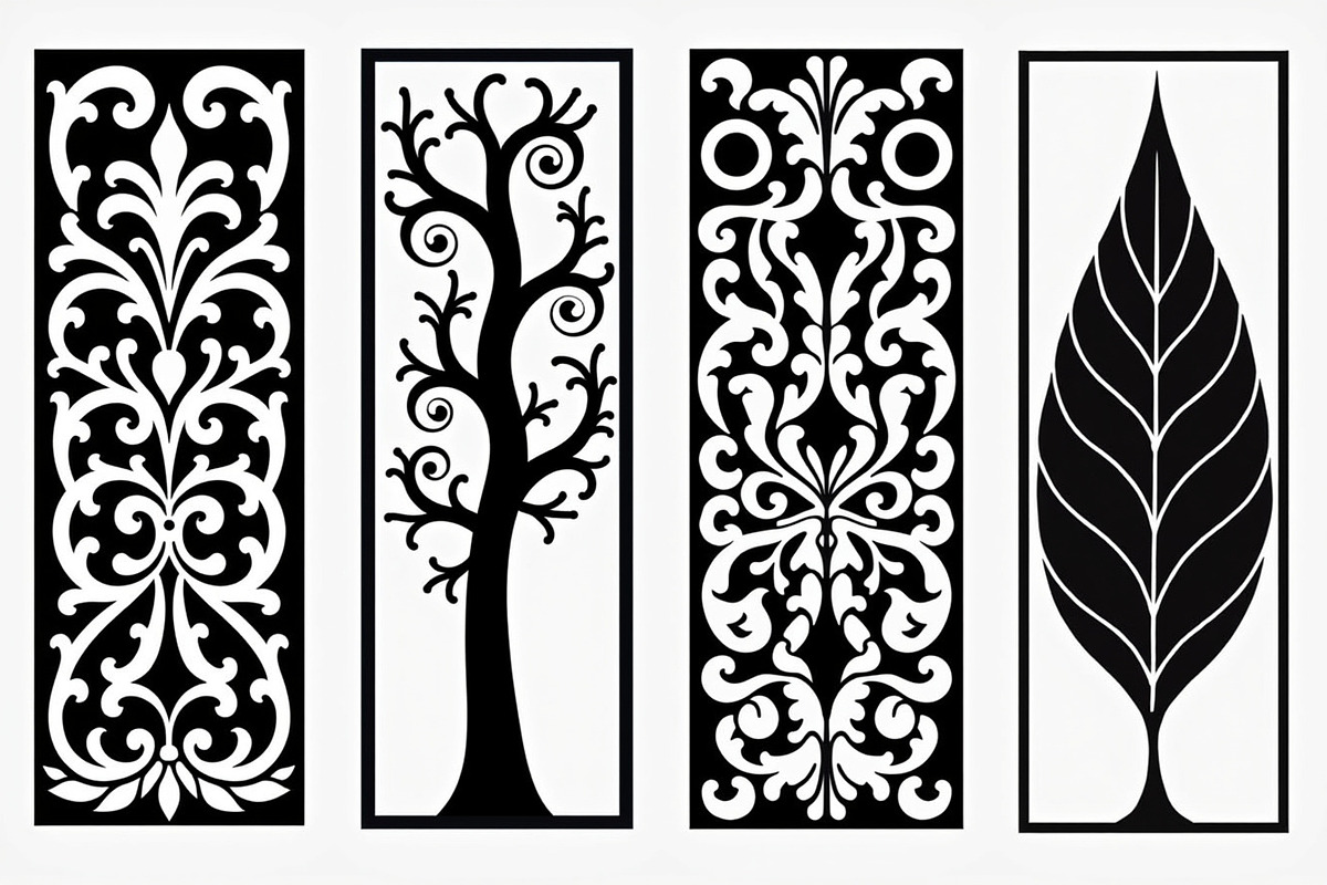 Floral Tree Silhouette Bundle, an Illustration by BIPLOB EXPERT (Photo 7 of 9)