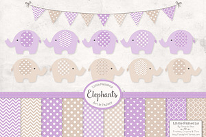 Lavender Elephant Graphics, an Illustration by Amanda Ilkov