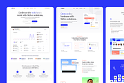 Strivo: Multi-Layout SaaS Figma, an UI Kit Template by FinestDevs (Thumbnail 2 of 4)