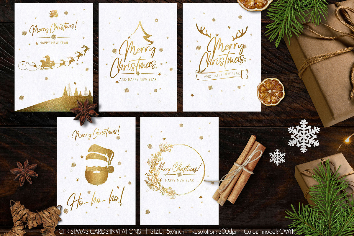 Christmas Cards Invitations, a Card Template by Artolus (Photo 2 of 3)