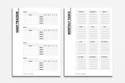 Architect Minimal Planner Template, a Stationery Template by velvetmade.designs (Thumbnail 8 of 13)