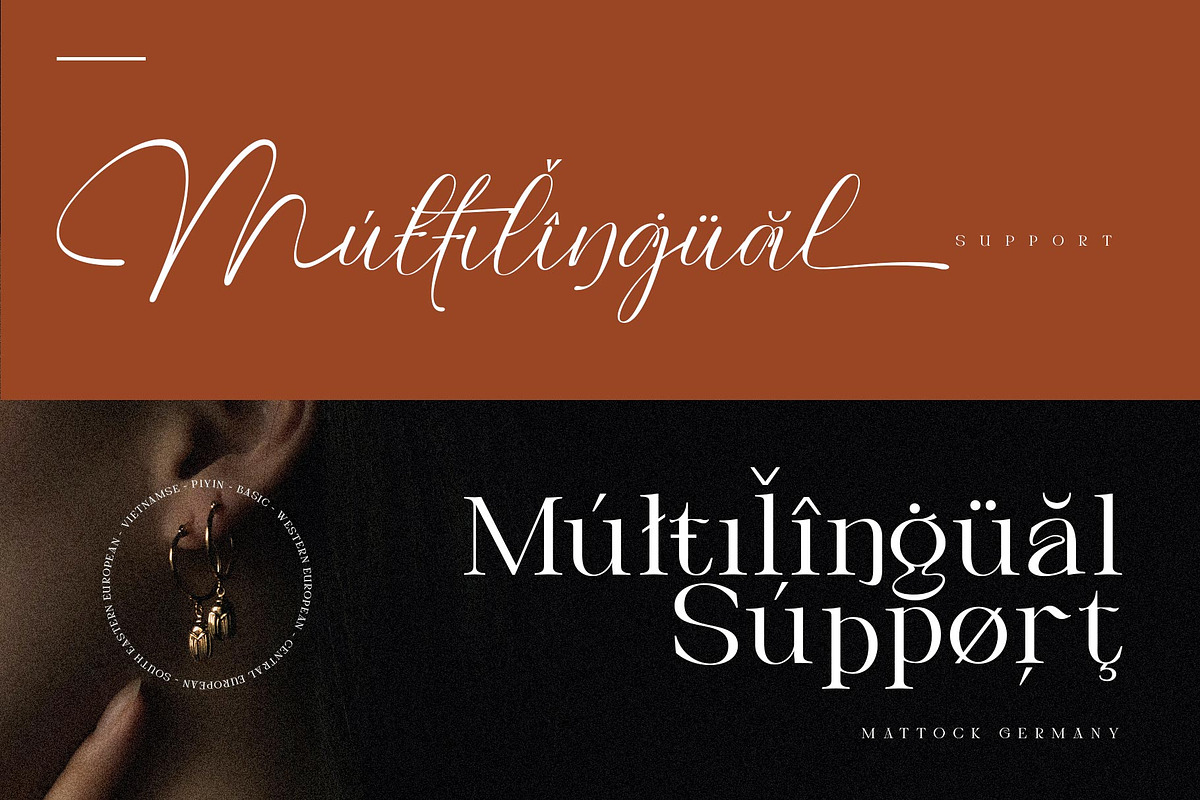 Mattock Germany Font Duo, a Script Font by alit design (Photo 16 of 21)
