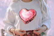 Watercolor Valentine's Day Food Png, an Illustration by designcity5 (Thumbnail 4 of 5)