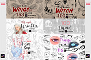 Procreate Gothic Anime Feature Brush, a Brush Add-On by ArtPrintBabe (Thumbnail 3 of 16)