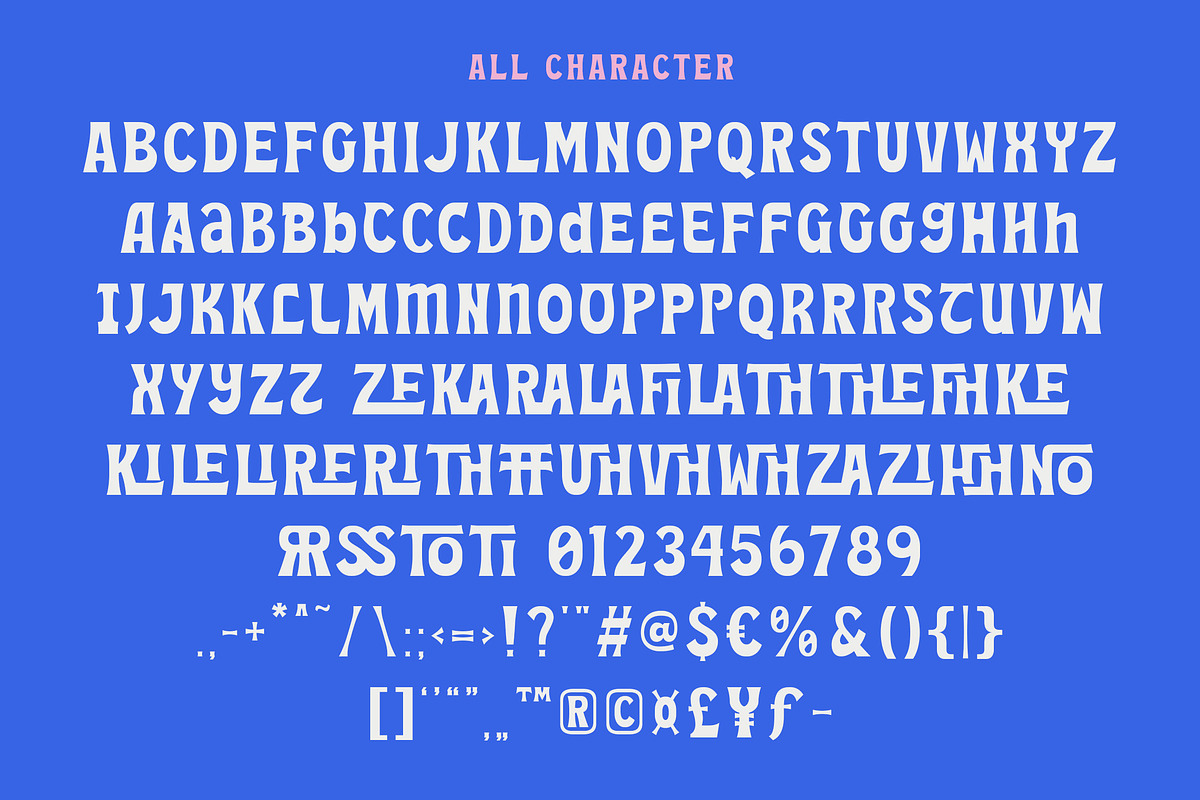 Sunbrez – Bold Retro Typeface, a Font by Arendxstudio (Photo 4 of 8)