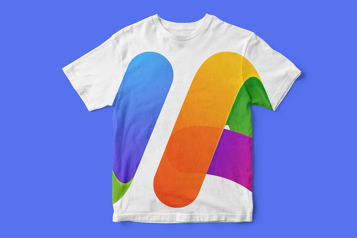 One Line Bold Colored font preview 8
