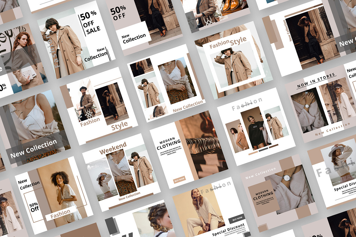 Aesthetic Instagram Templates Canva, a Social Media Template by Pixel Blend (Photo 6 of 6)