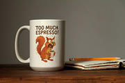 Funny Squirrel Clipart Bundle, an Animal Illustration by GeoWander (Thumbnail 3 of 4)