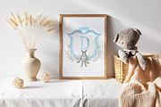 Baby Crest Creator Watercolor, an Illustration by LABFcreations (Thumbnail 9 of 32)