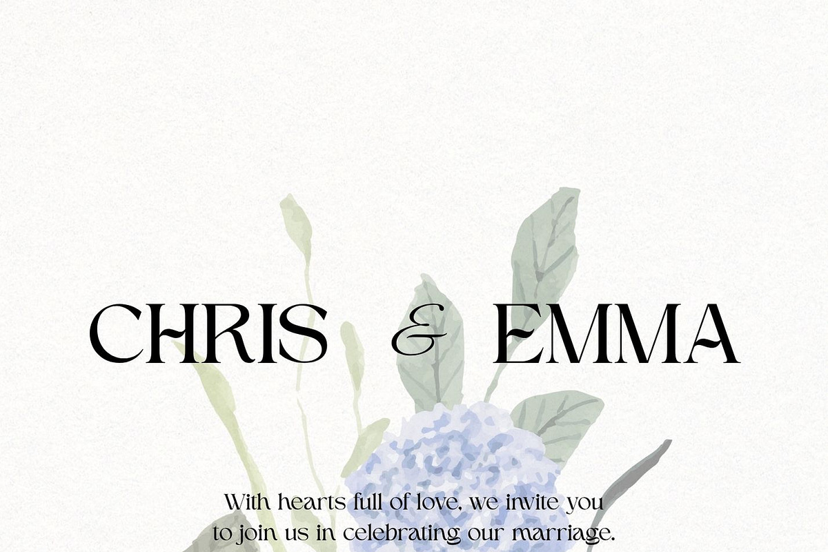 Wedding Invitation Template, a Templates & Theme by kaidayana (Photo 3 of 7)
