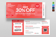 Discount Coupon Voucher Template, a Flyer Template by BrandPacks (Thumbnail 5 of 5)
