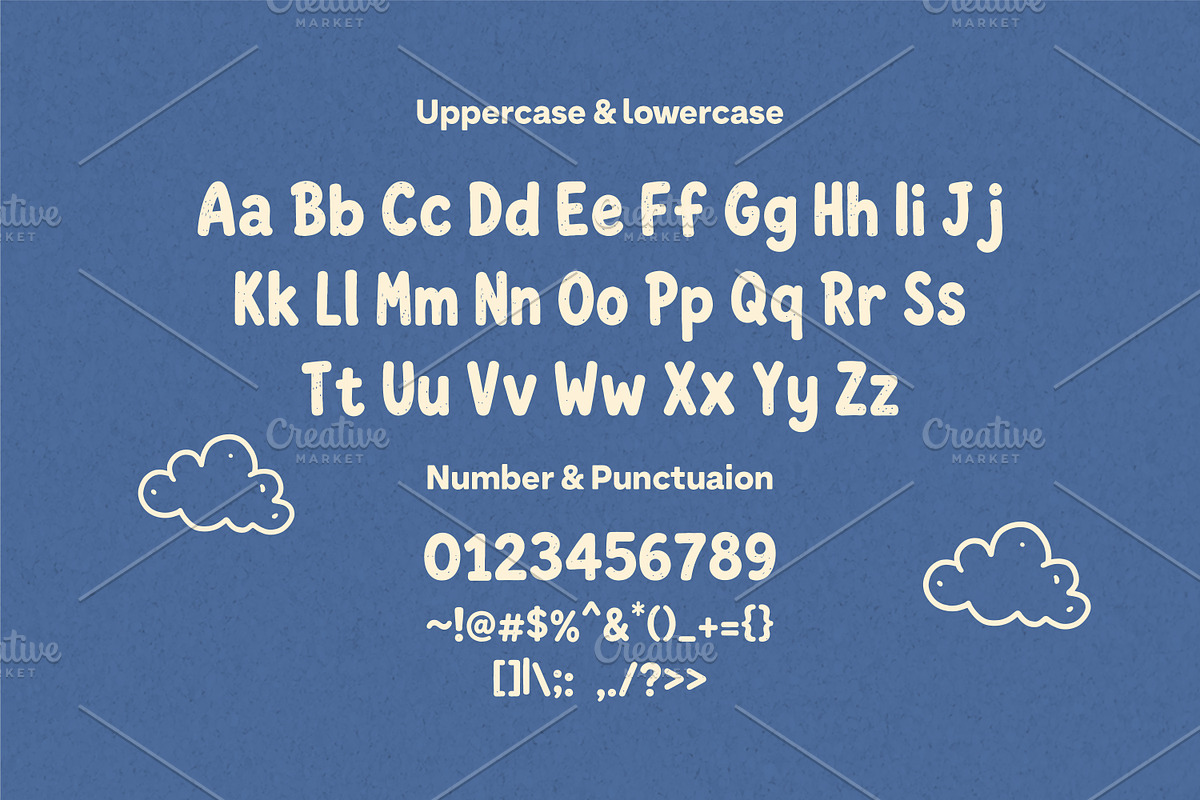 Buddy Camp Hand Drawn Font & Doodles, a Handwritten Font by Aftershift (Photo 5 of 8)