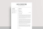 Resume / CV Template | Canva & Word, a Resume Template by CreativeZoom (Thumbnail 7 of 9)