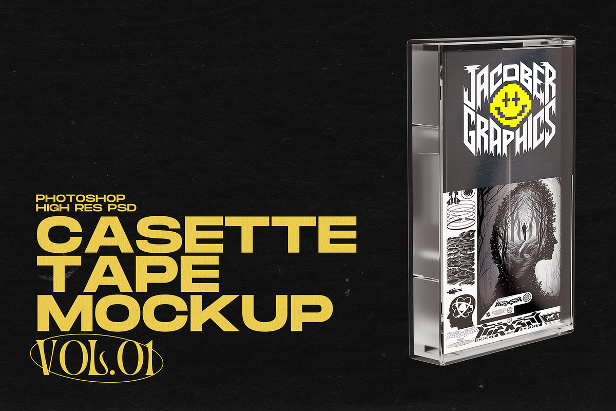 Music Package Mockups Bundle 40 PSDs, a Packaging Mockup by Jacober Design (Photo 54 of 60)