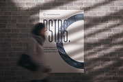 50 poster mockup bundle glued paper, an Advertising Mockup by FoundImages (Thumbnail 35 of 55)