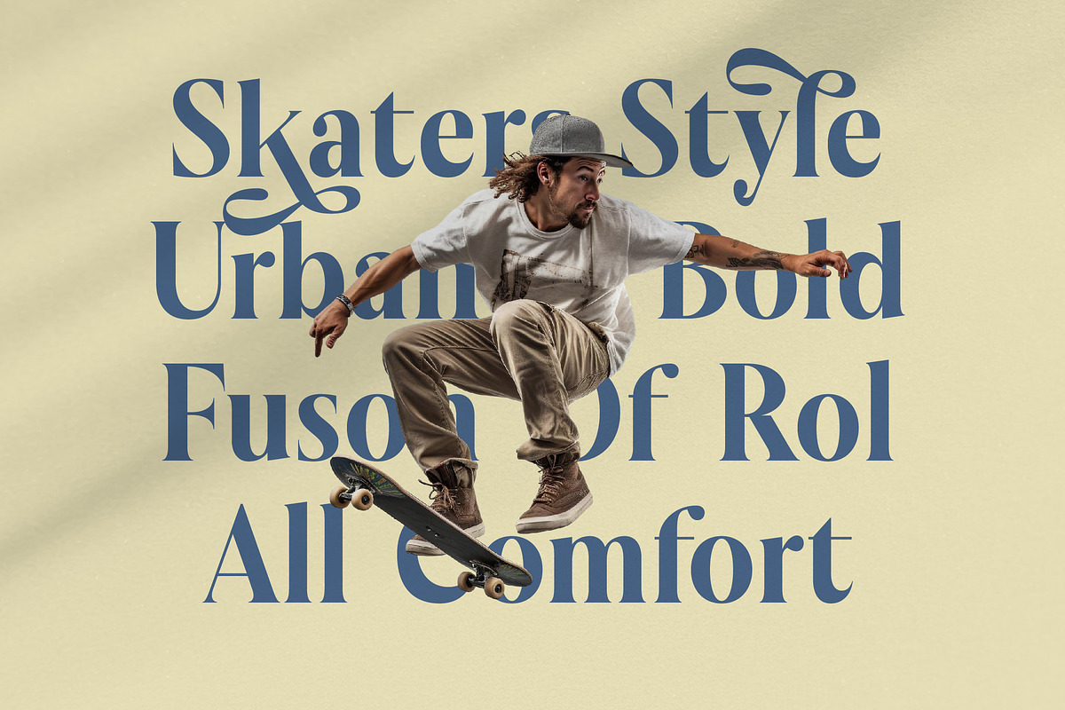 Keyalog Evelzor Modern Bold Serif, a Serif Font by timelesstype.co (Photo 4 of 20)