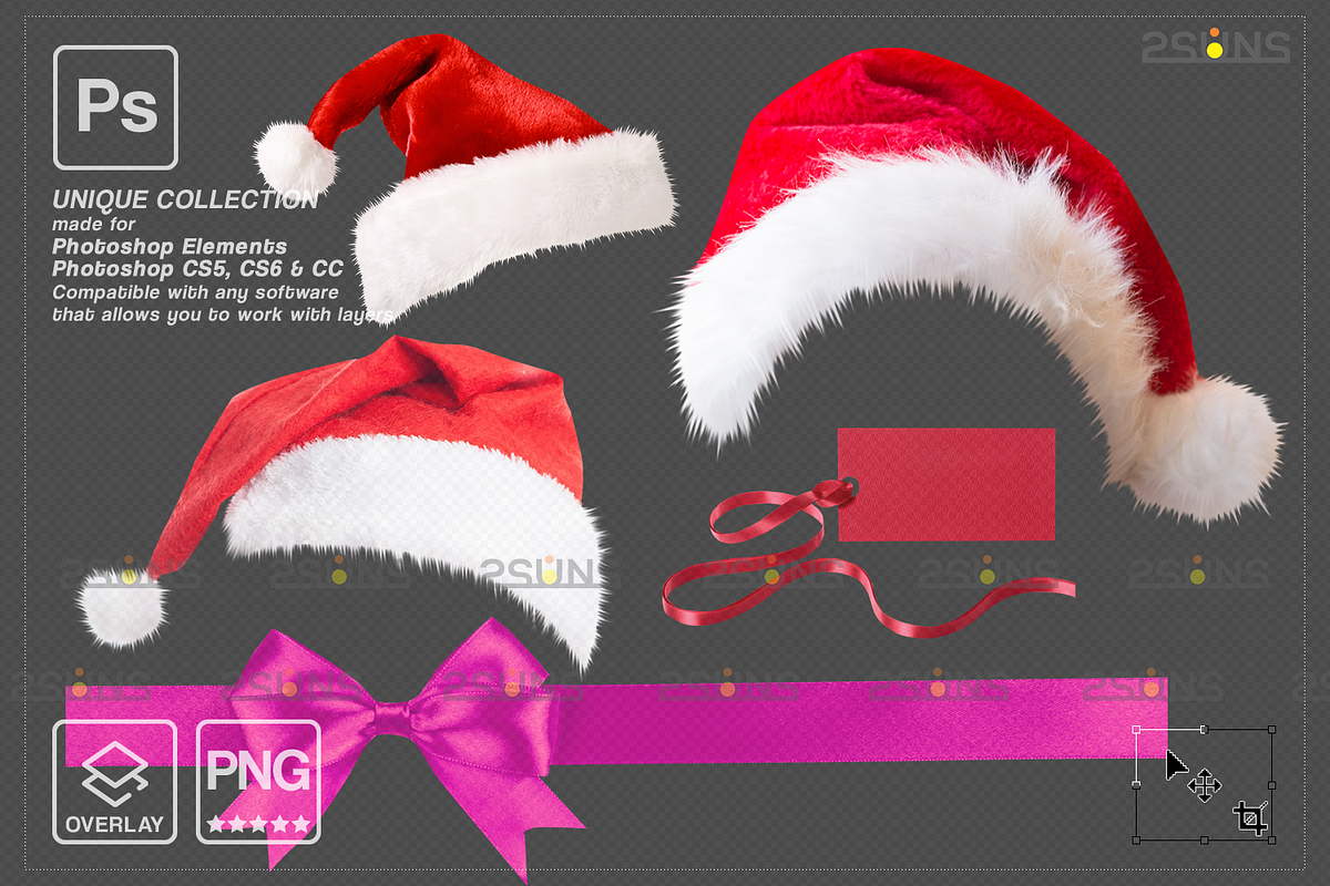 Christmas Photoshop overlay, an Object Graphic by 2SUNS (Photo 4 of 9)