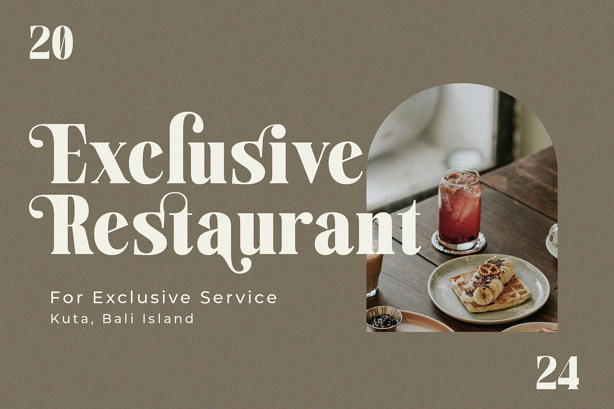 Lindasti - Elegant Display Serif, a Serif Font by Jimoji (Photo 3 of 11)