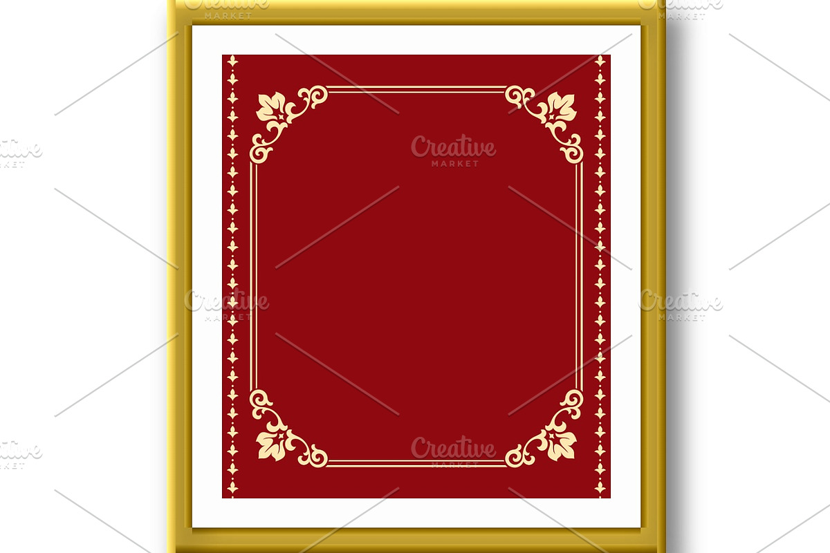 Decorative frame Elegant, a Pattern Graphic by RODINA (Photo 2 of 3)