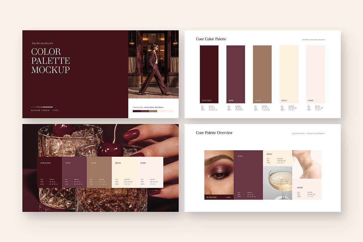 Brand Color Palette Presentation, a Magazine Template by BrandPacks (Photo 2 of 6)