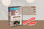 Meditation Canva Templates, a Social Media Template by Viral Content Design (Thumbnail 12 of 15)