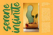 Solitude Mindful - Bold Brush Font, a Script Font by Letterena Studios Script (Thumbnail 7 of 20)