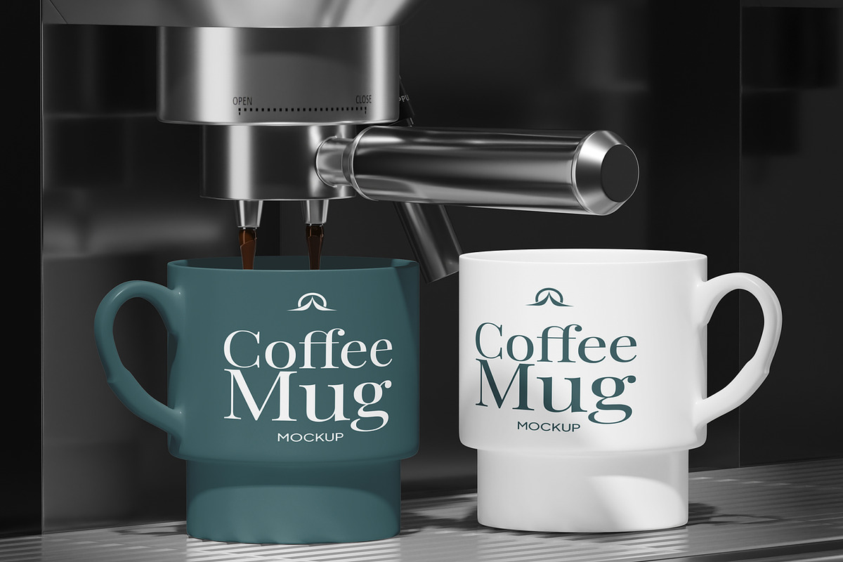 Coffee Mug Mockup, a Merchandise Mockup by Unerispace (Photo 4 of 5)