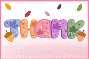 Hello Autumn-PNG fonts, a Symbol Font by It me digital art (Thumbnail 5 of 6)