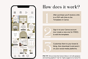 Instagram Post Template Luxe Canva, a Social Media Template by HerstedHertz (Thumbnail 7 of 9)