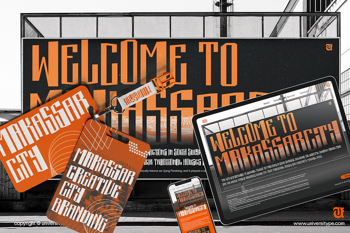 UT Disseny - A Display Font, a Sans Serif Font by Universitype (Photo 5 of 8)