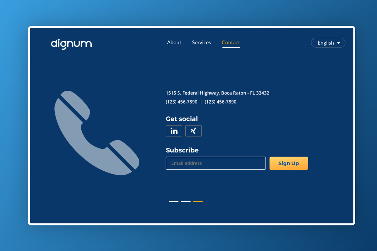 IT-Security Landing page, a Landing Page Template by zeeshanriaz55 (Photo 2 of 7)