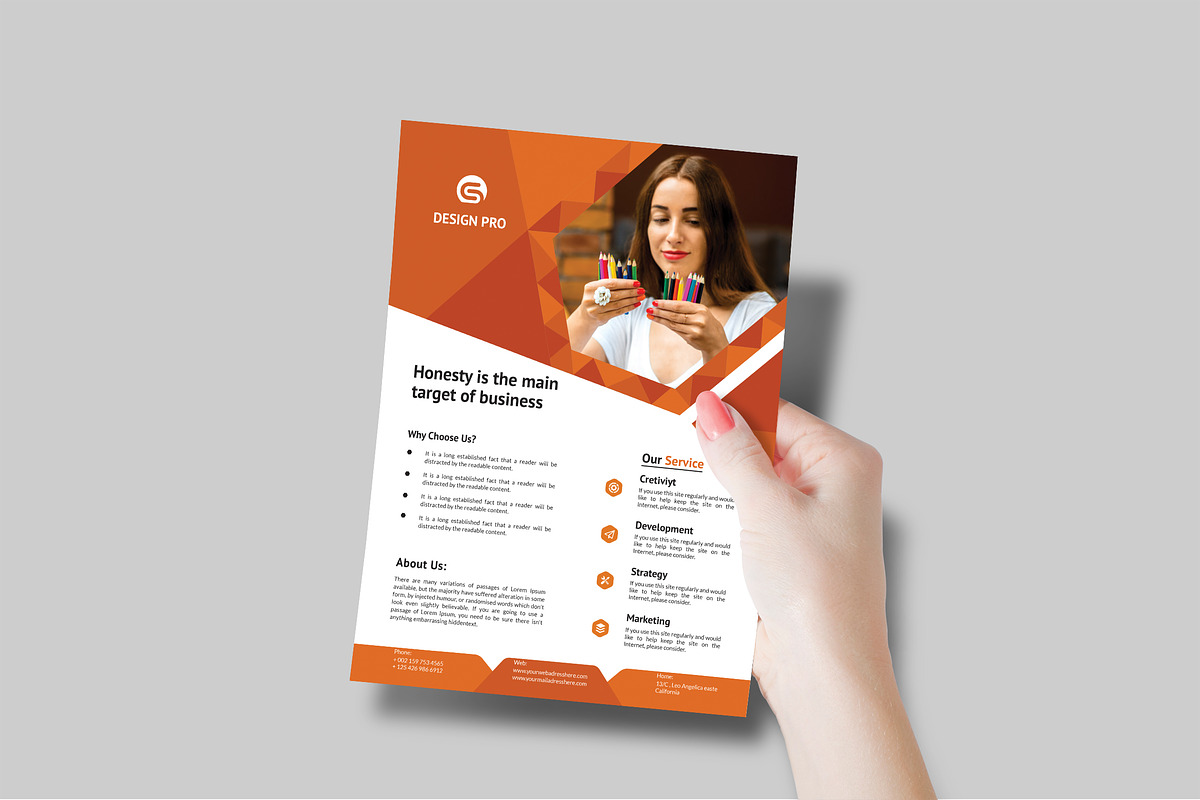 Flyer, a Flyer Template by ZAAS (Photo 7 of 7)