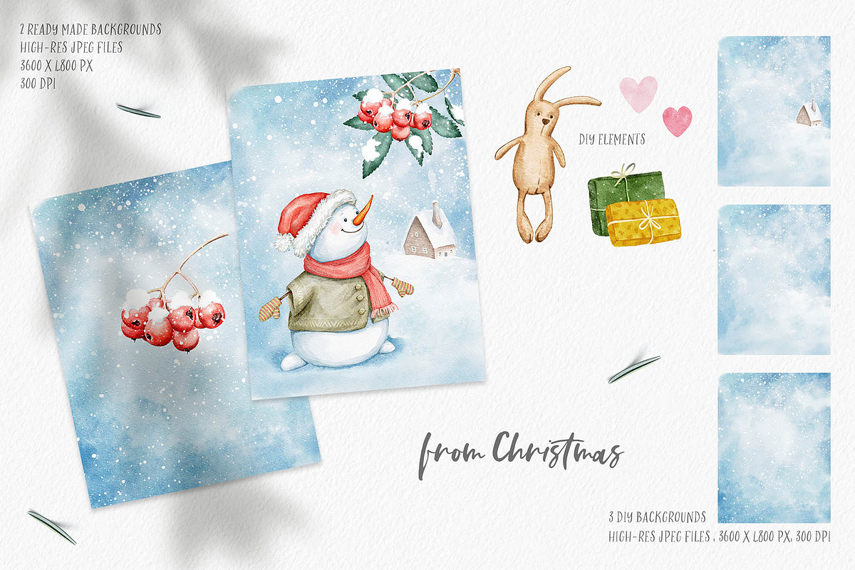 From Christmas to Easter Set, an Animal Illustration by Eva Katerina (Photo 22 of 24)