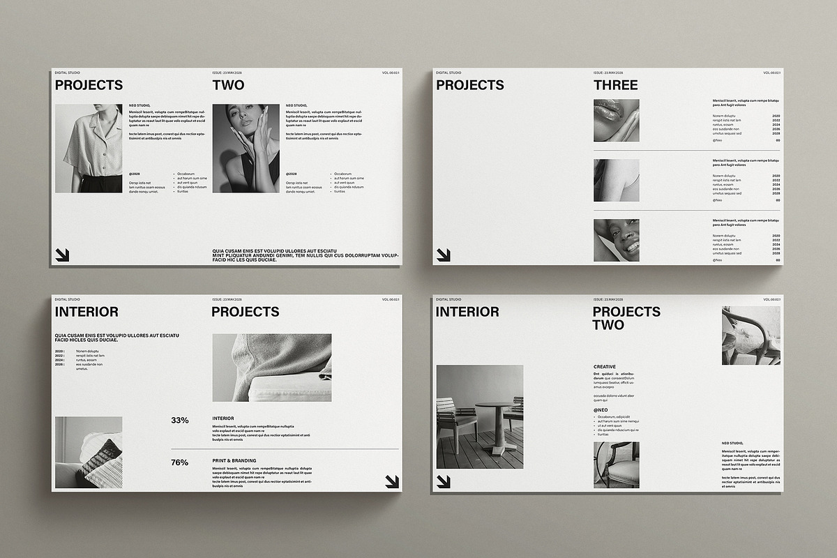 Portfolio Presentation Template, a Presentation Template by RedGiant (Photo 5 of 6)