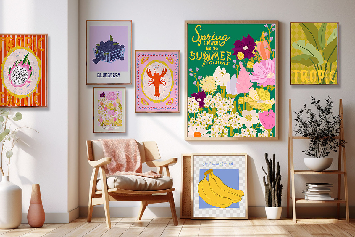 8 in 1: Premium Poster Bundle, a Background Graphic by Mio Buono (Photo 26 of 68)