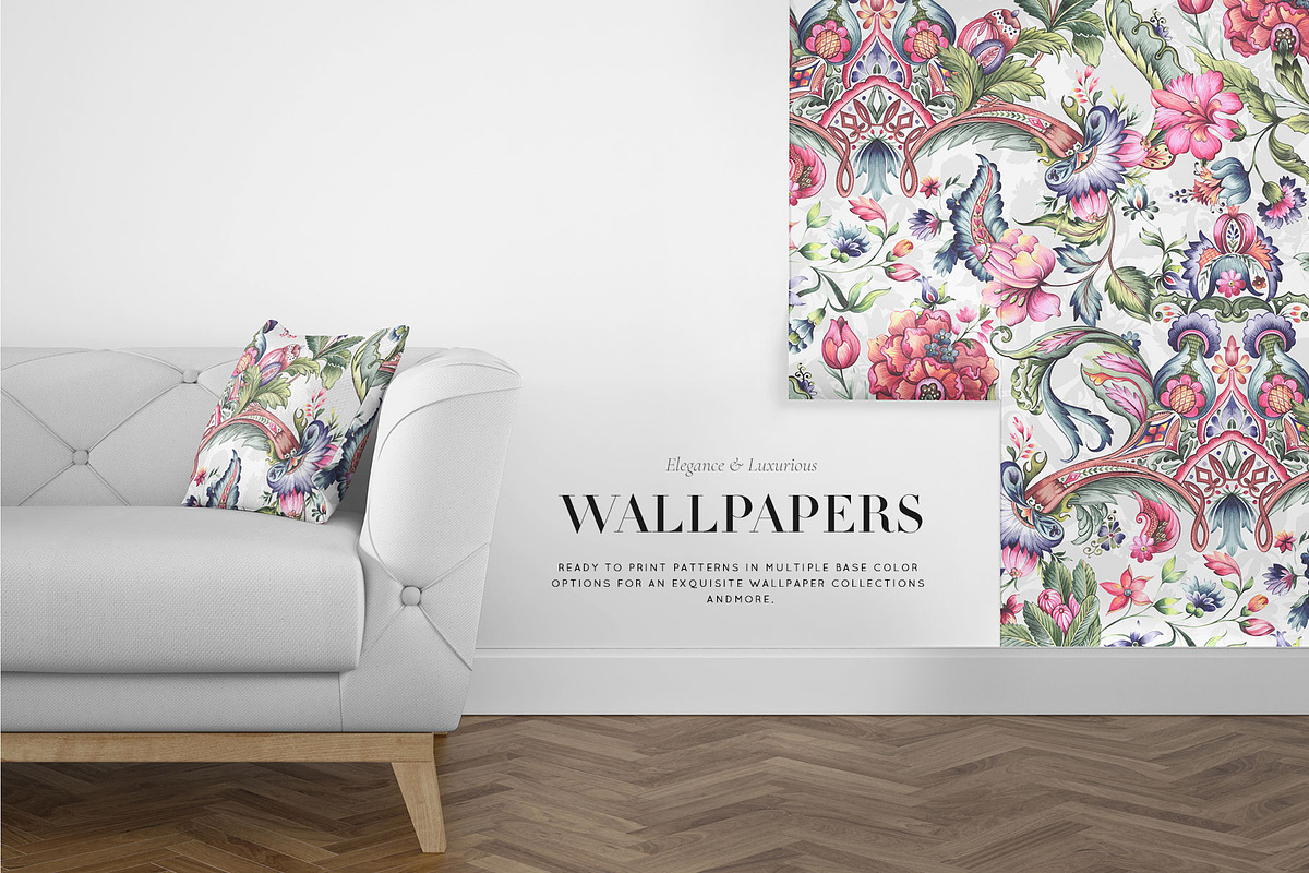 Ornate, Hand painted luxury designs!, a Pattern Graphic by Pink Linen (Photo 8 of 10)