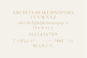 Munchie // Ligature Serif Font