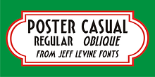 Poster Casual JNL