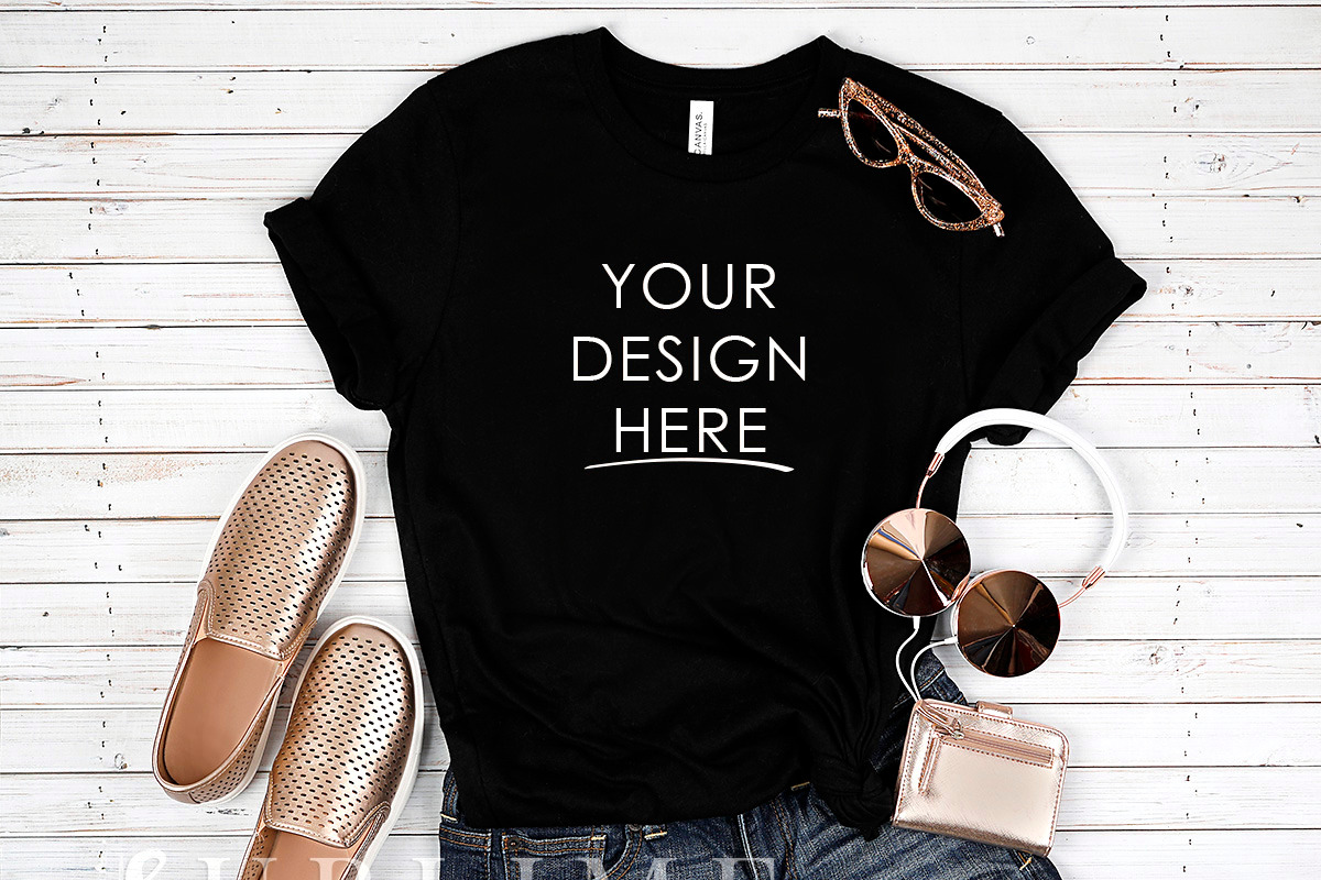 Bella Canvas Mockup Bundle, a Shirt Mockup by SUBLIME Styled Stock (Photo 13 of 15)