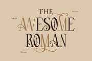 Depawson - Decorative Roman Style, a Serif Font by Imoodev (Thumbnail 2 of 5)